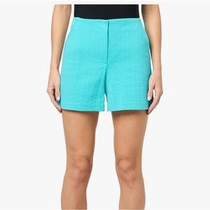 Trina Turk Valera Shorts Mid-Rise Structured